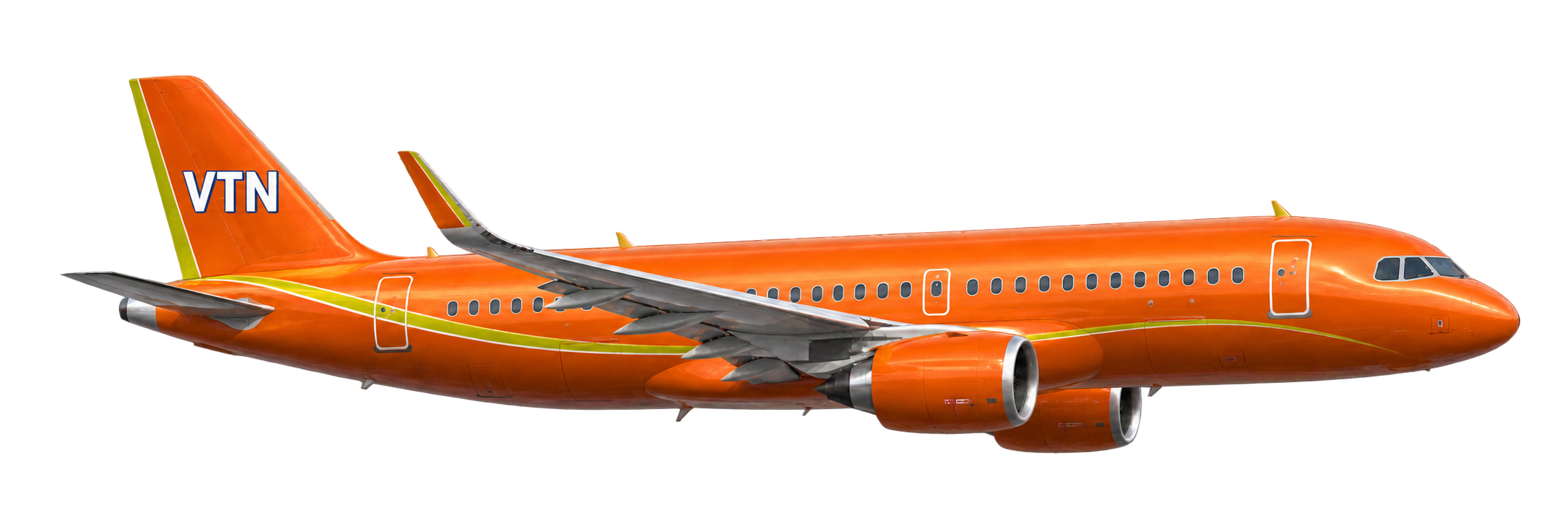 Avião cruzando o mapa da edição de setembro